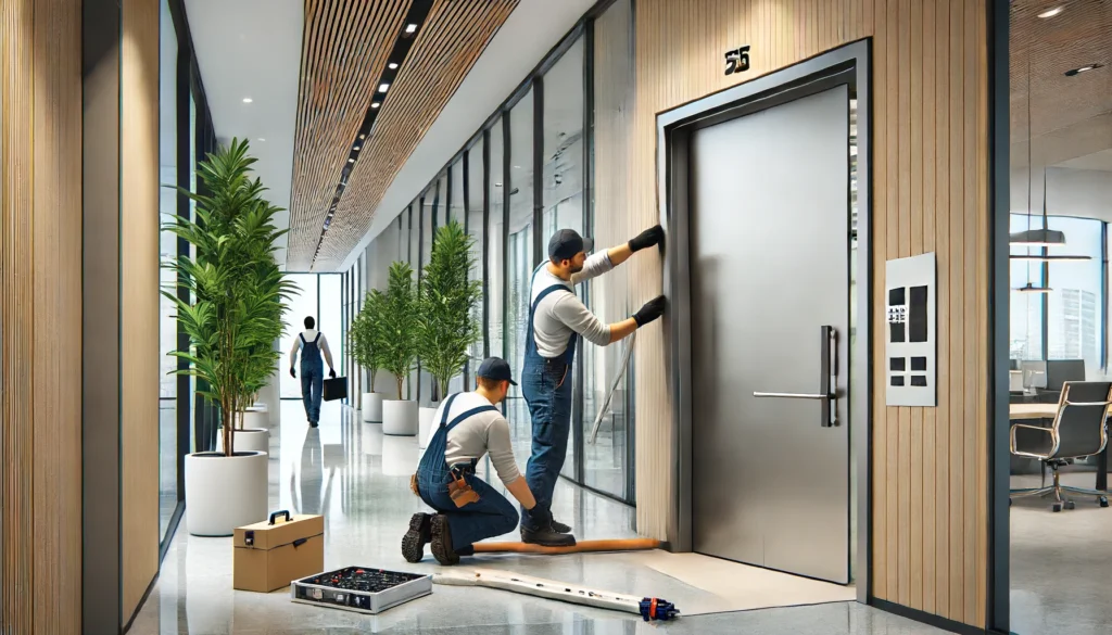 Kiểm tra định kỳ cửa thép chống cháy giúp đảm bảo hiệu quả hoạt động lâu dài.